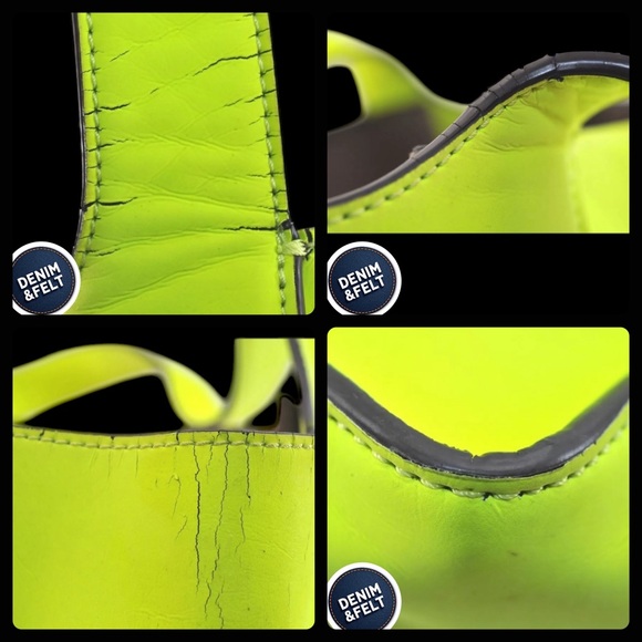 Stella McCartney Neon Yellow Tote Bag - Picture 13 of 16